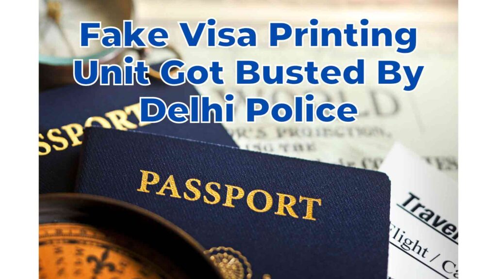 Six arrested in connection with fake visa printing unit in Delhi