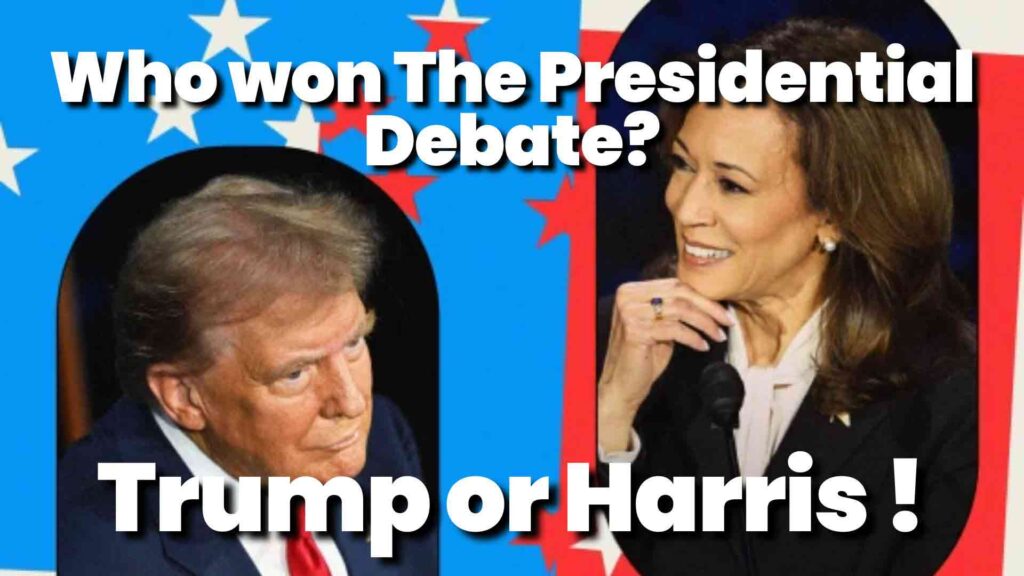 Who won the debate of 2024? Trum was Cornered by Harris !