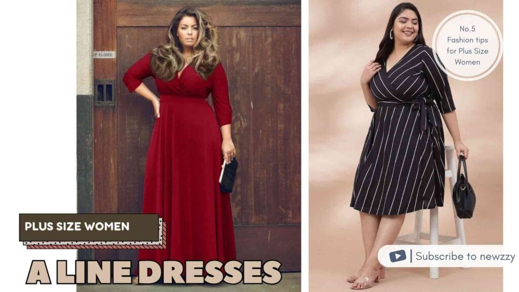 No.5 Fashion tips for women A line dresses