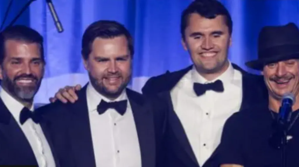 Charlie Kirk shot and killed at Utah event; manhunt for shooter still ongoing, 2025 7 charlie kirk and his friends