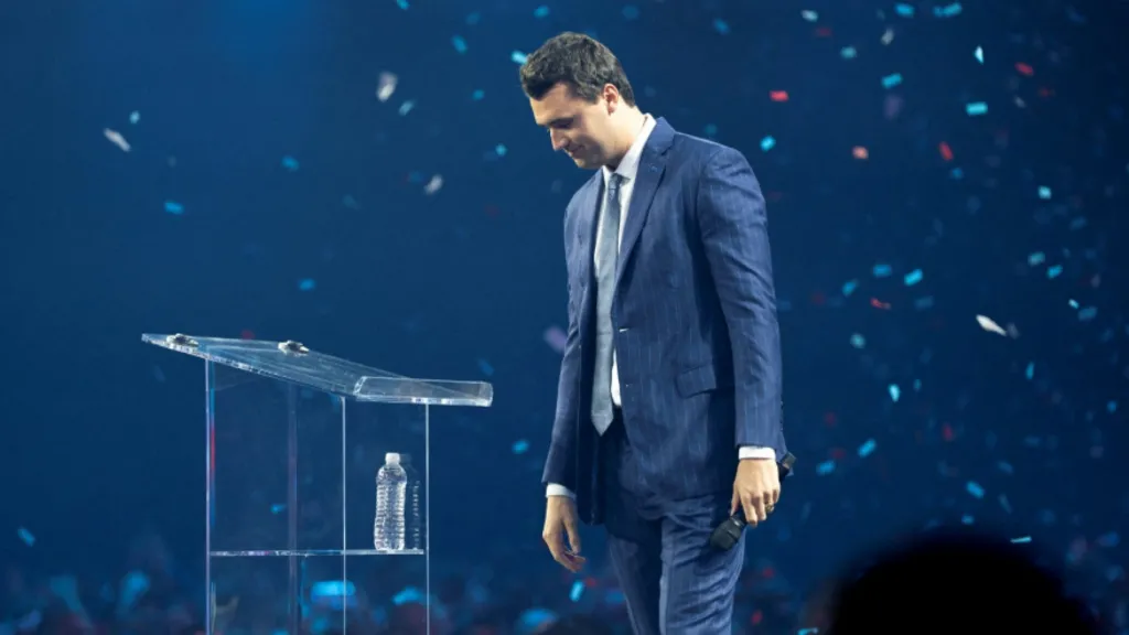 Charlie Kirk shot and killed at Utah event; manhunt for shooter still ongoing, 2025 6 charlie kirk