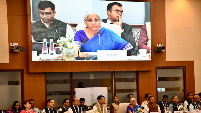 TVs, ACs, Bikes Under 350 CC To Fall Under 18% GST Slab: Nirmala Sitharaman 9 gst council meeting underway 035339940