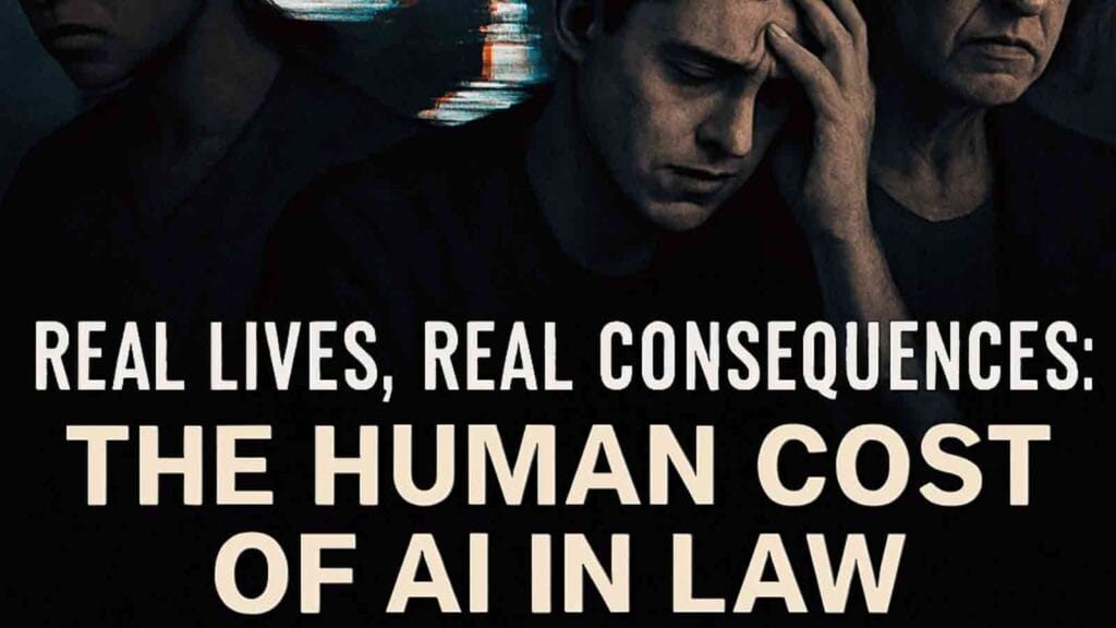 Real Life Stories of People Who Suffered Due to AI Failures in Law
