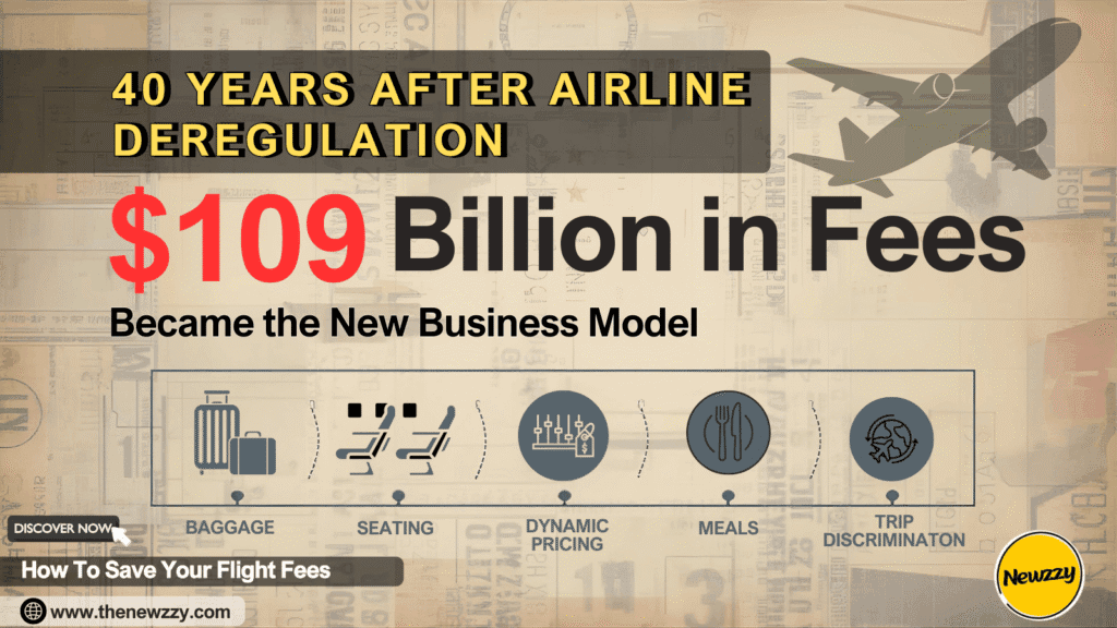40 Years After Airline Deregulation: Hidden Airline Fees Made $109 Billion in Revenue 40 Years After Airline Deregulation: Hidden Airline Fees Made $109 Billion in Revenue
