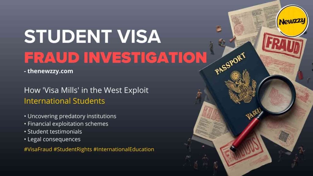 Student Visa Fraud Investigation: How ‘Visa Mills’ in the West Exploit International Students in 2026 Student Visa Fraud Investigation: How 'Visa Mills' in the West Exploit International Students in 2026