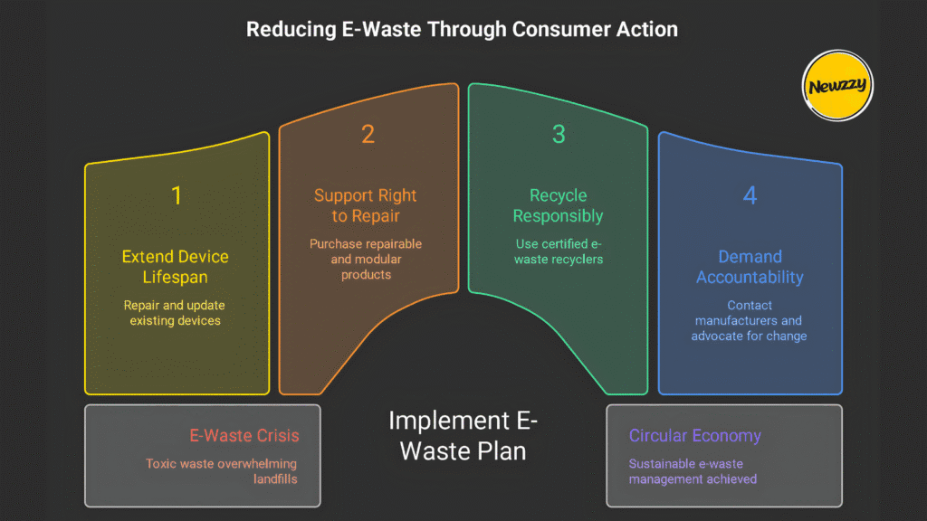 E-Waste Growing 5x Faster Than Recycling—82 Million Tons Coming by 2030 9 What You Can Do | E-Waste Management Plan