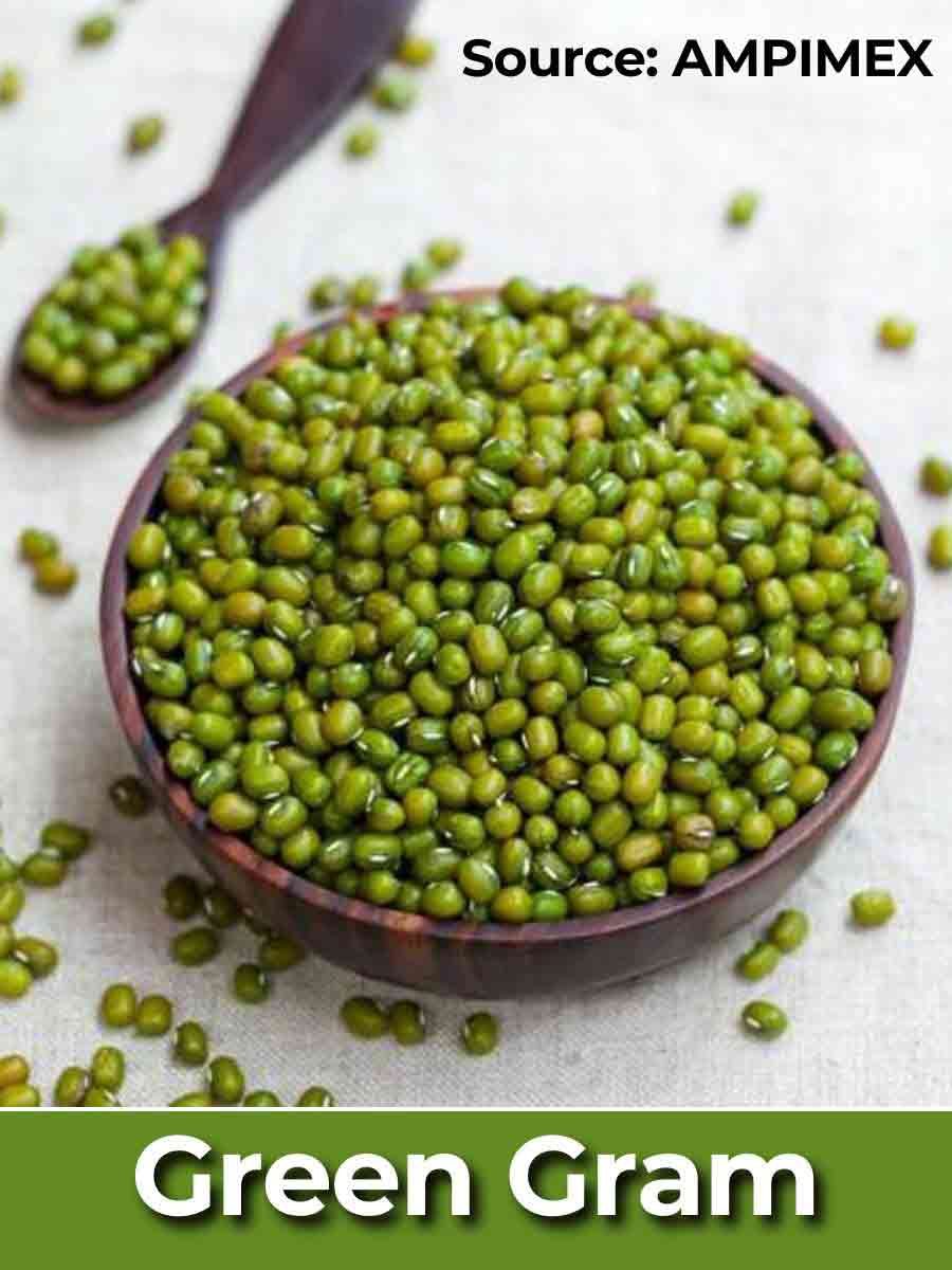 3. Green Gram - Foods to help you control High blood pressure and diabetes